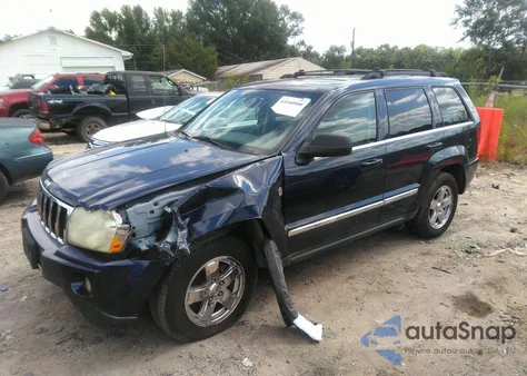 2006 Jeep Grand Cherokee Limited из США, поврежденный, VIN 1J4HR58246C224238